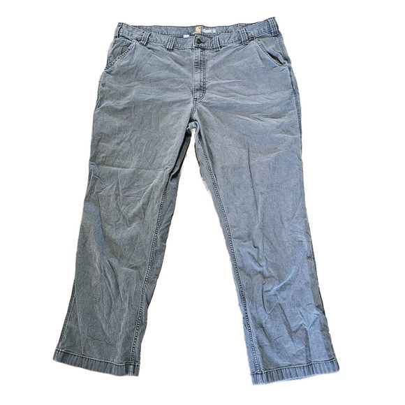 Carhartt Relaxed Fit Jeans Mens Size 44x32 Washed Gray 102291 306 - Picture 3 of 5